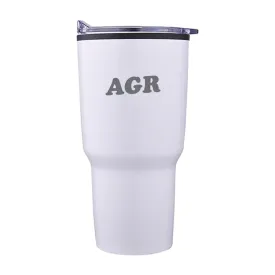 AGR Beach Day White Tumbler