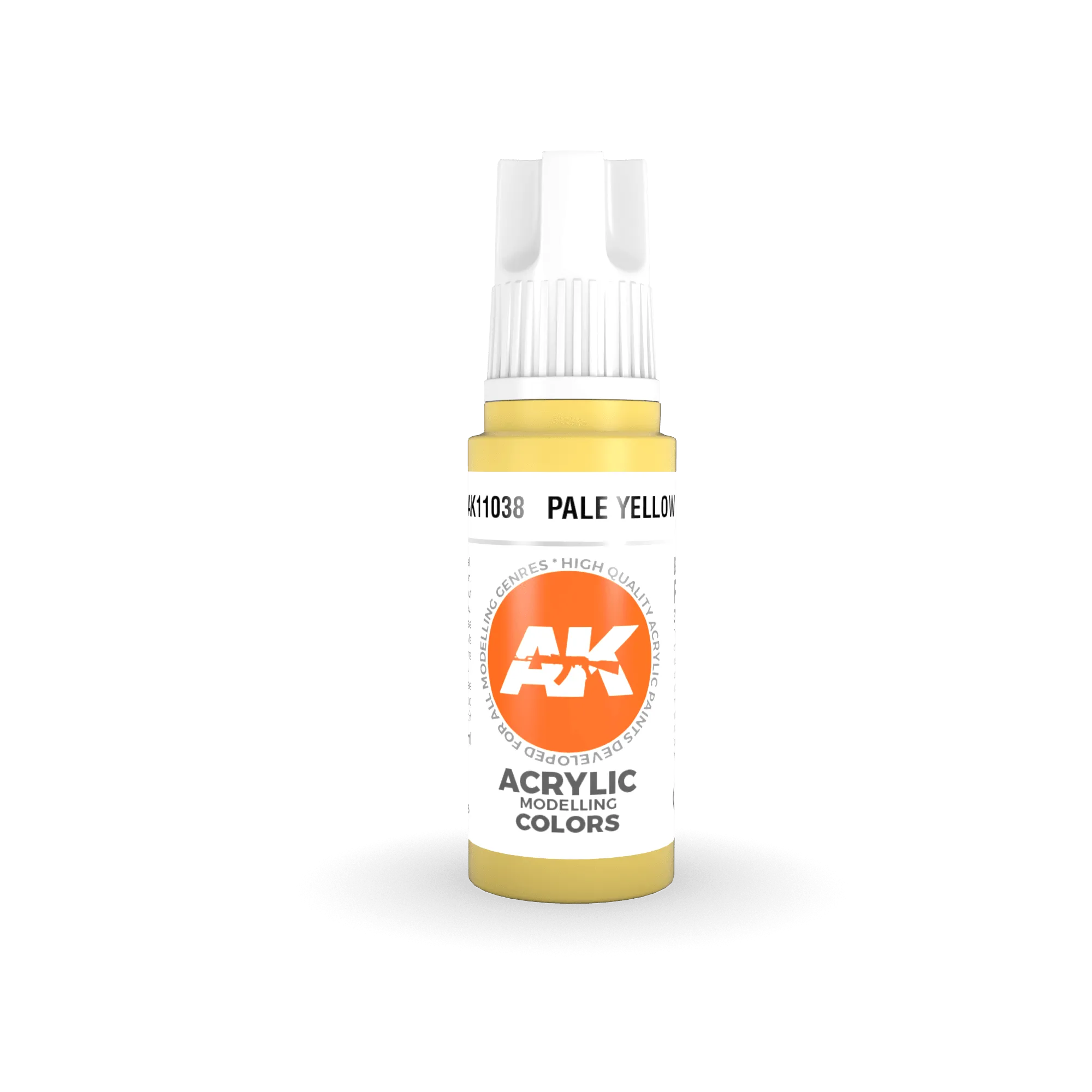 AK Interactive AK11038 3G Pale Yellow Acrylic Paint 17ml