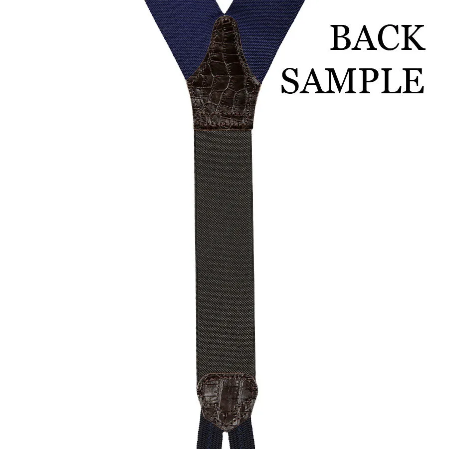 Barathea Braces - Royal
