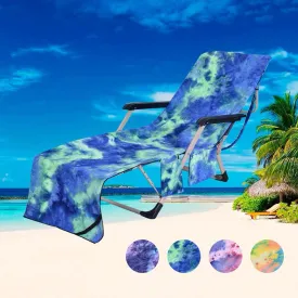 Beach Chair Cover Tie Dye