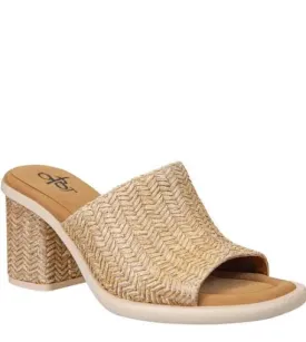 BRAVURA SLIP ON HEELED SANDAL
