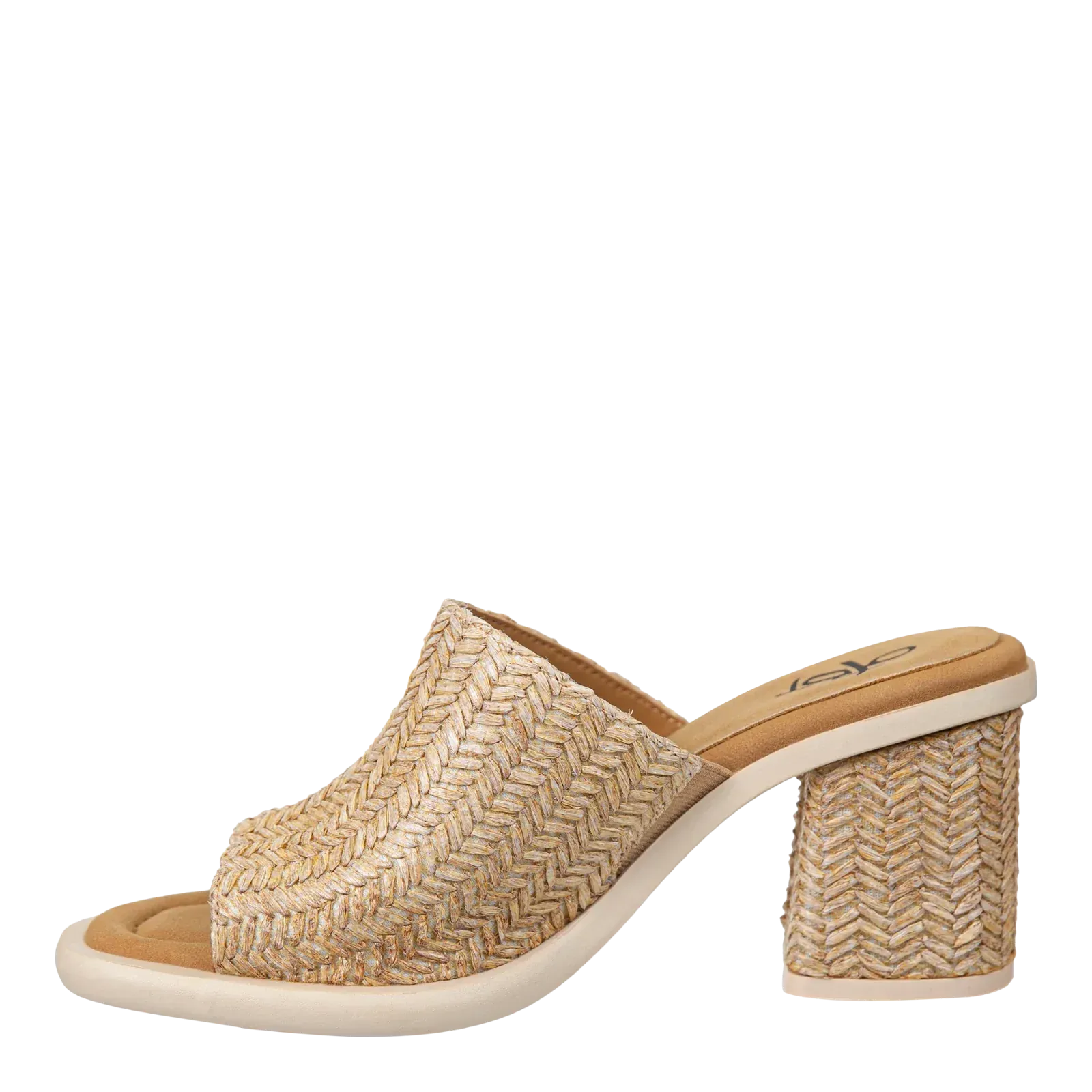 BRAVURA SLIP ON HEELED SANDAL