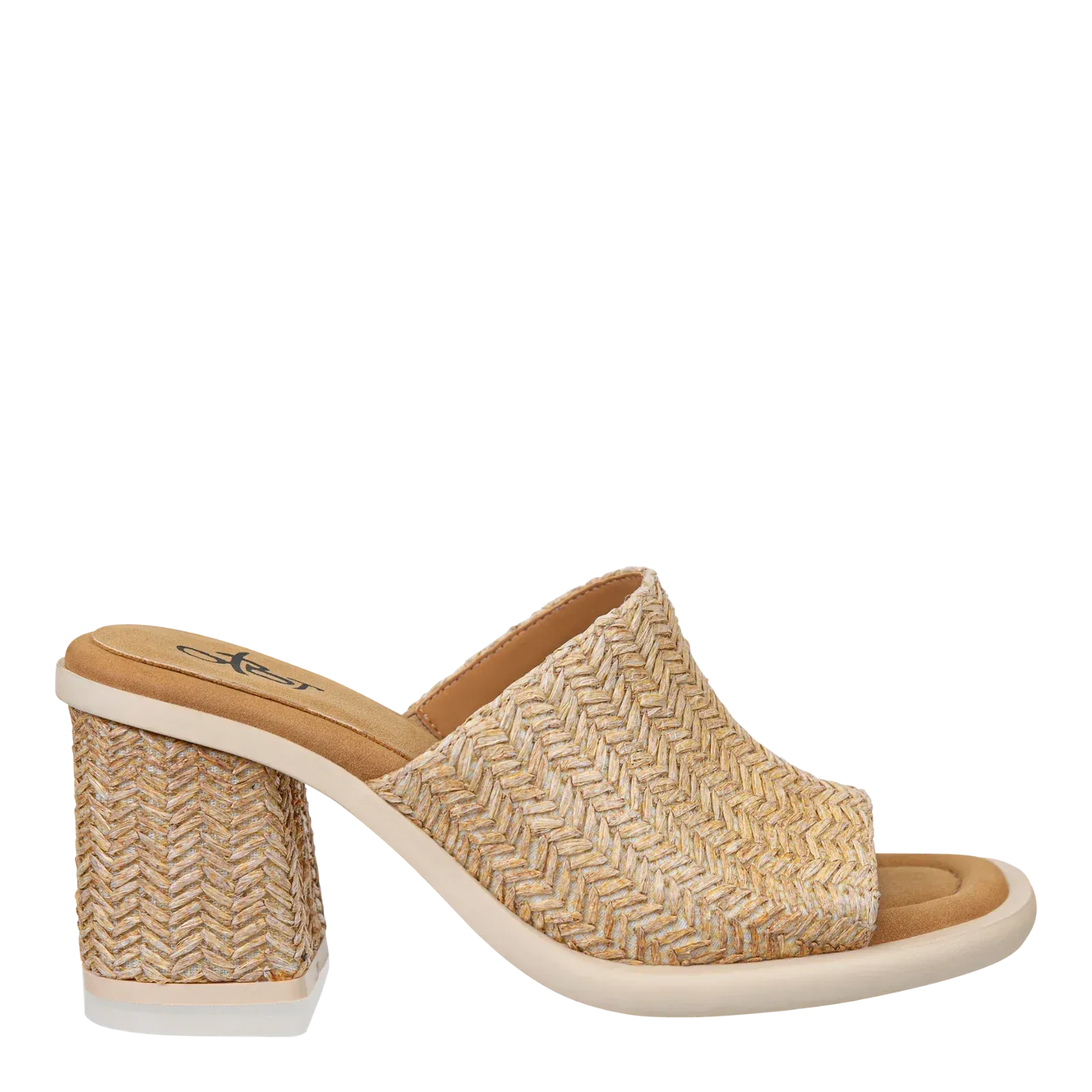 BRAVURA SLIP ON HEELED SANDAL