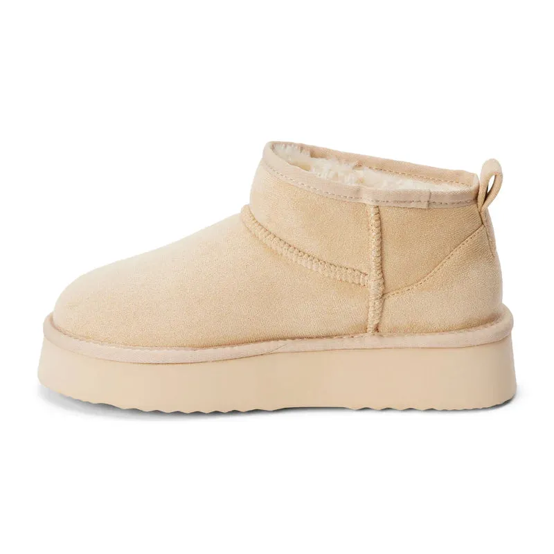 Breckenridge Faux Ankle Boot- Natural