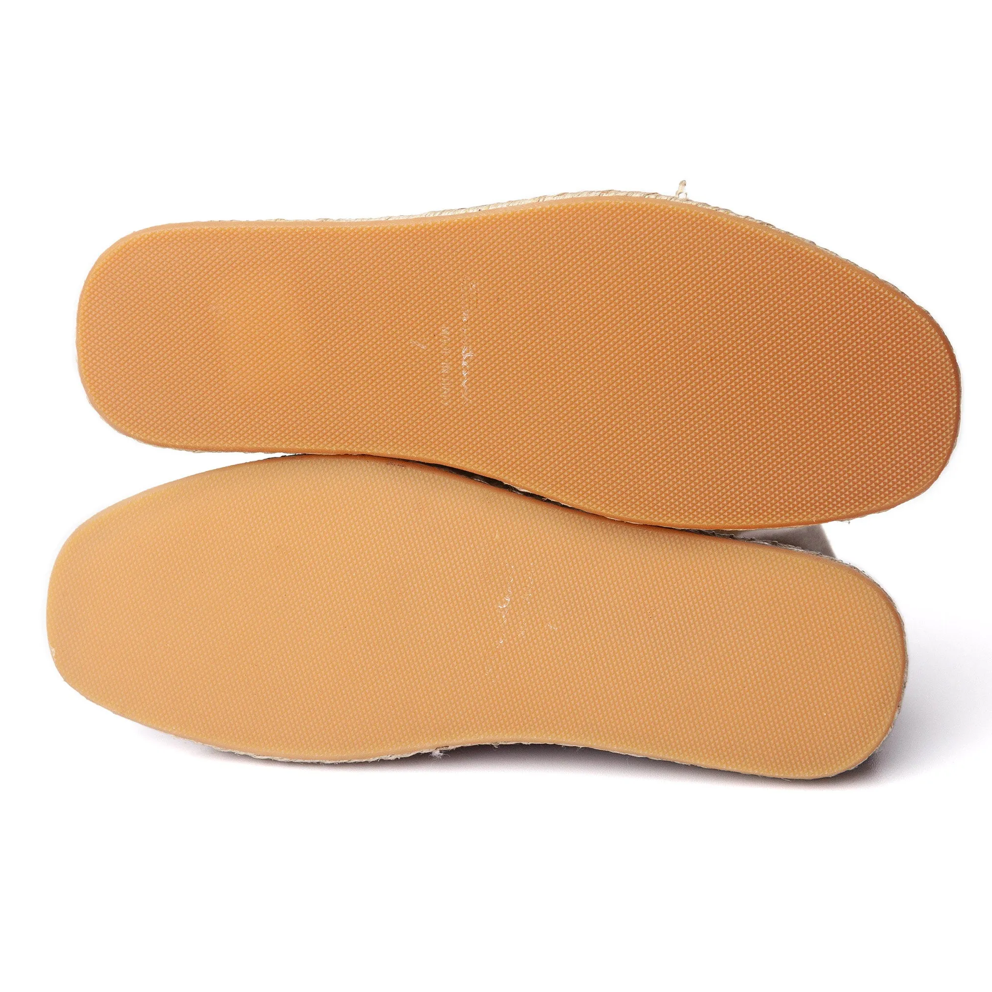 Brown Leather Espadrilles (41.5)