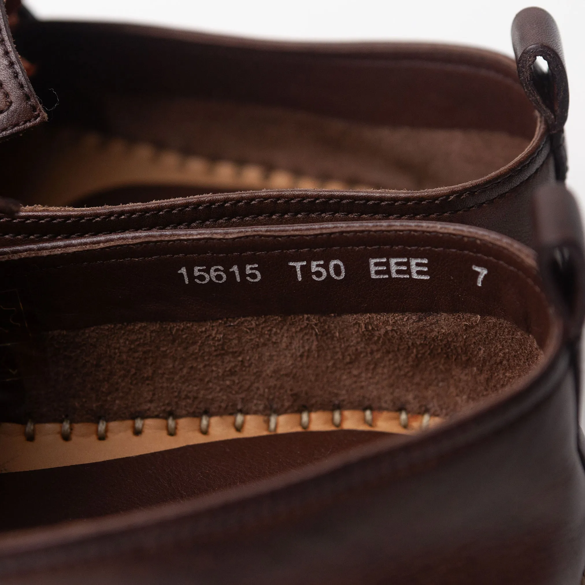 Brown Leather Espadrilles (41.5)