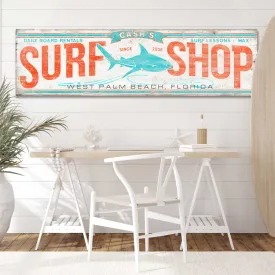 Coastal Decor - Surfer Boy Room Ideas with Surf Shark Decor