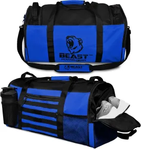 Duffle Gym Bag for Men & Women ?C Large Duffel Athletic Gym Boxing Bag with Shoes Compartment, Wet Pocket ?C Fitness,Workout,MMA,BJJ,Jiu Jitsu Gym Bag