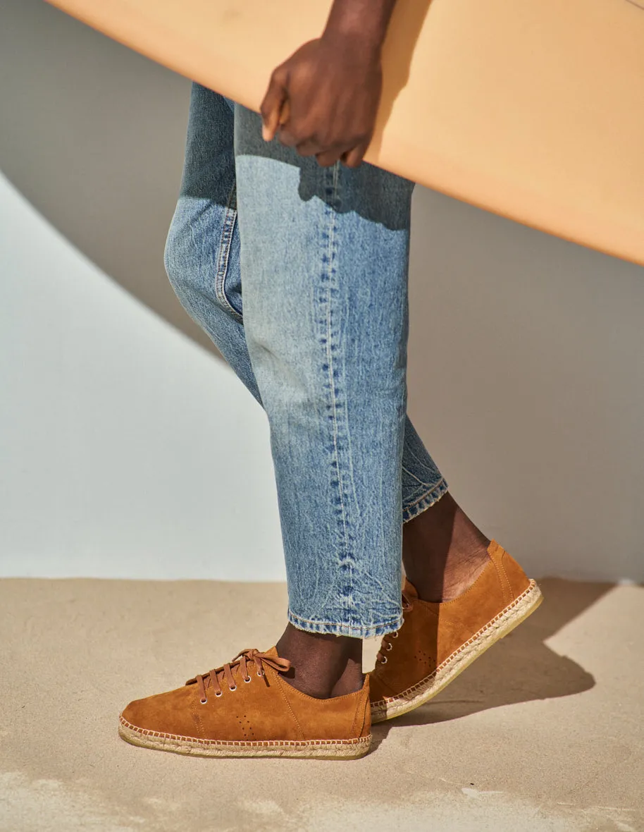Espadrilles Raymond - Suède cognac