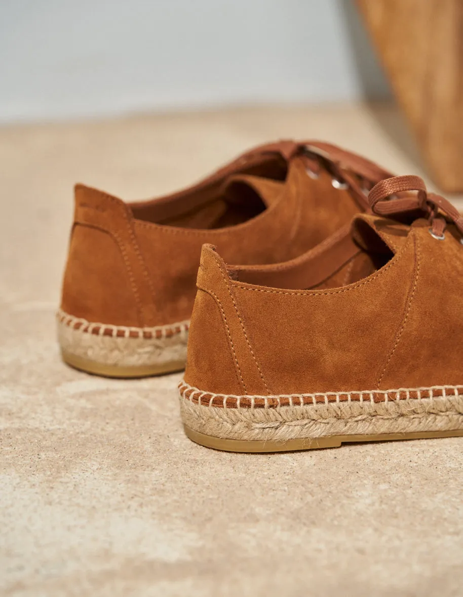 Espadrilles Raymond - Suède cognac