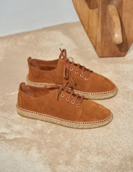 Espadrilles Raymond - Suède cognac