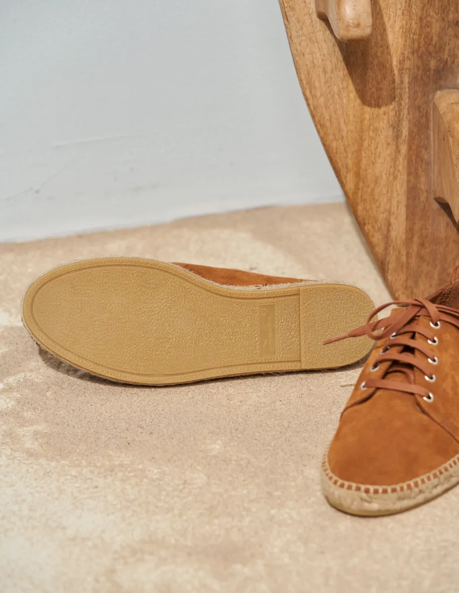 Espadrilles Raymond - Suède cognac