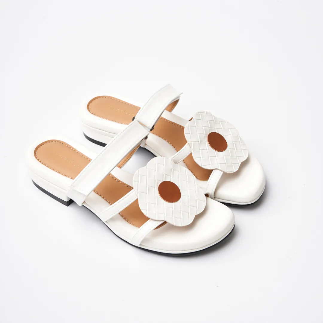 Grateful in Hana White Sandals