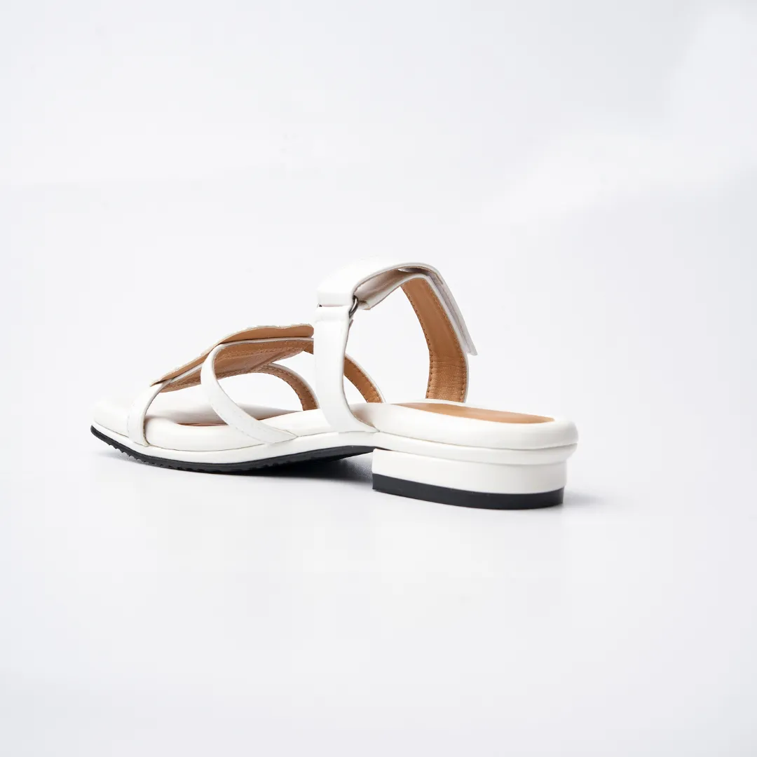 Grateful in Hana White Sandals