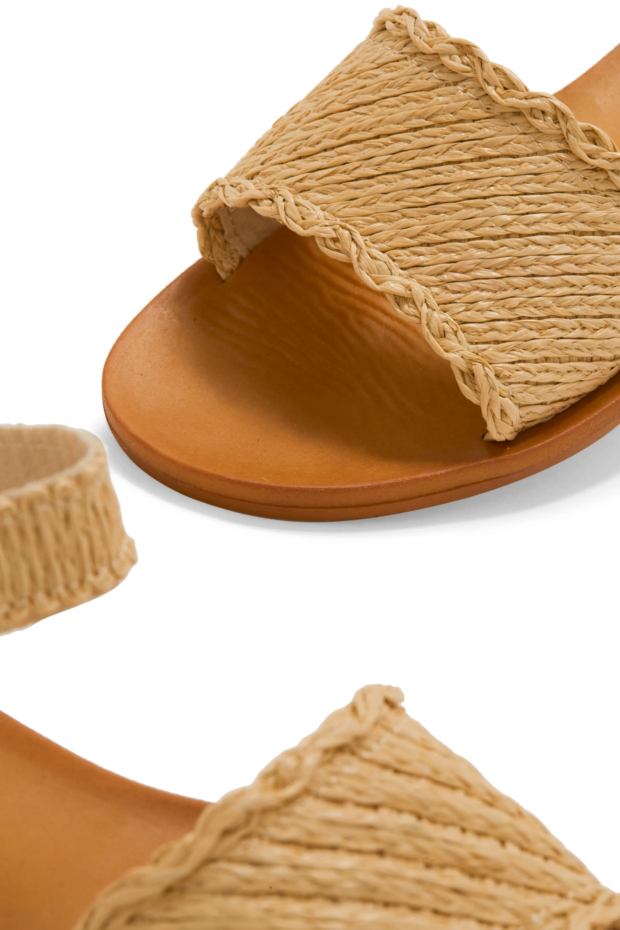 Island Sand Flat Sandals - Nude