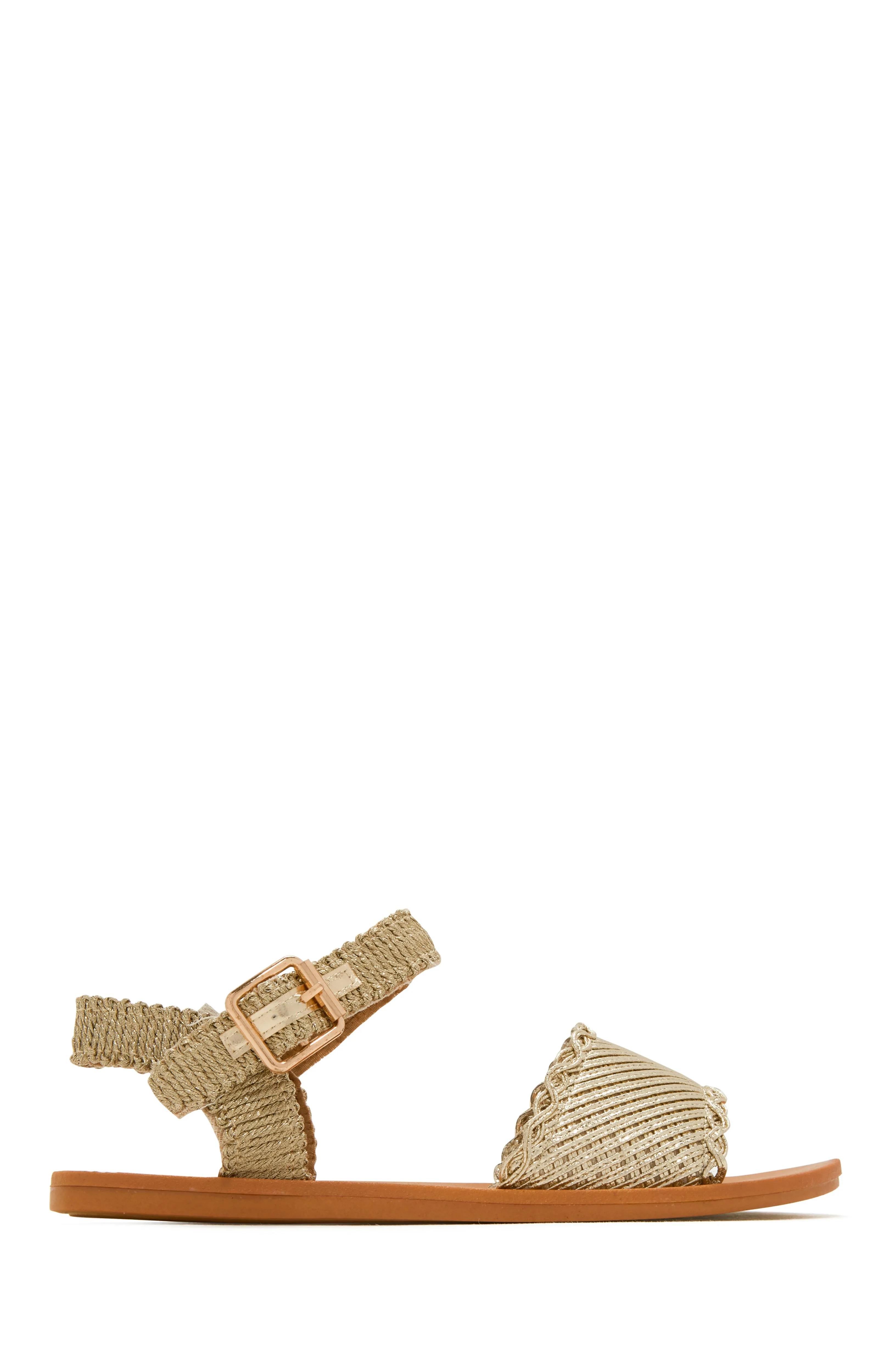 Island Sand Flat Sandals - Nude