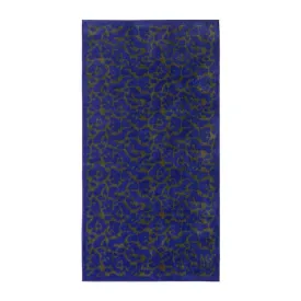 Jaguar Indigo Beach Towel by Yves Delorme
