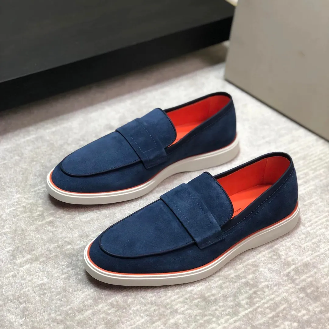 Lorenzo Men's Casual Suede Loafers
