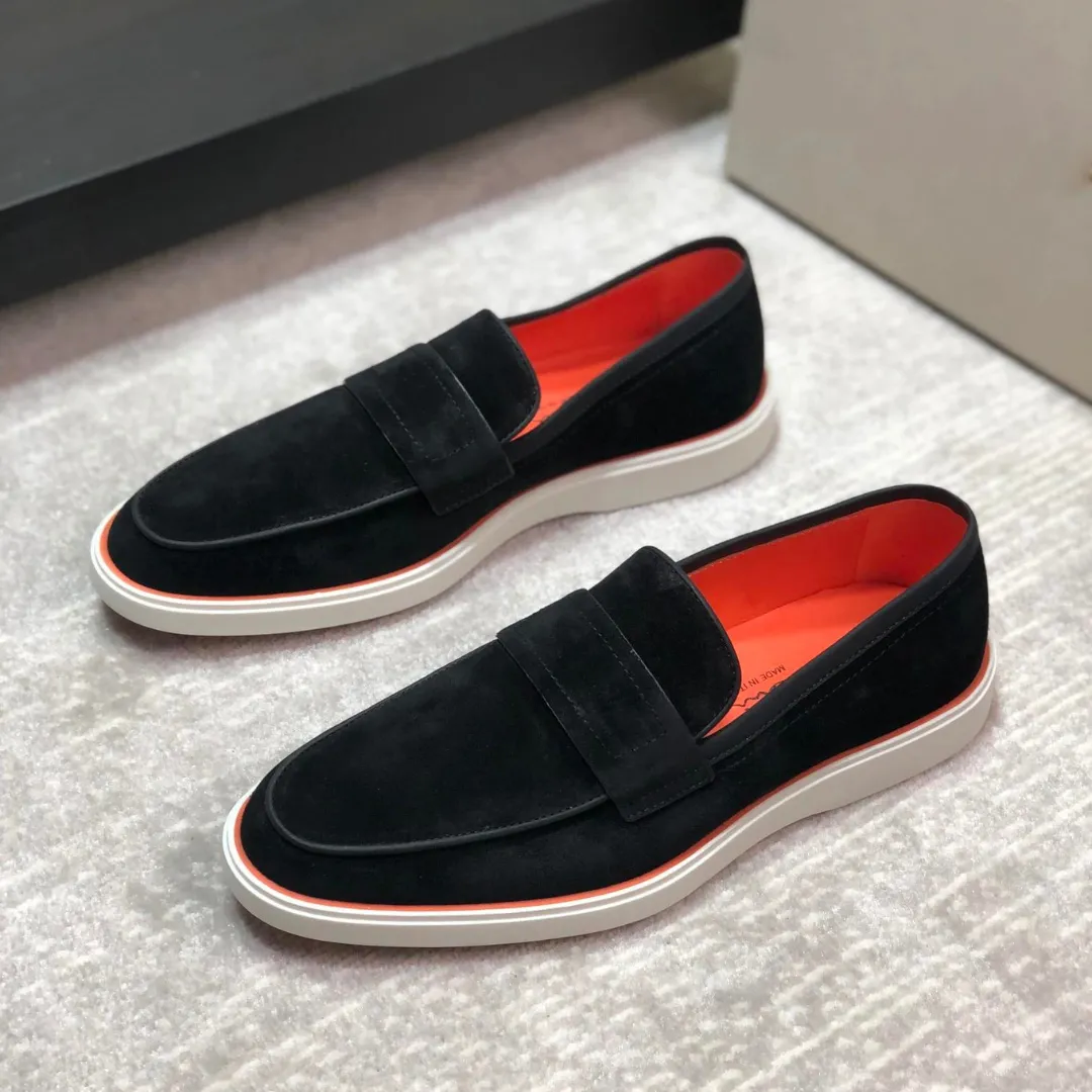 Lorenzo Men's Casual Suede Loafers
