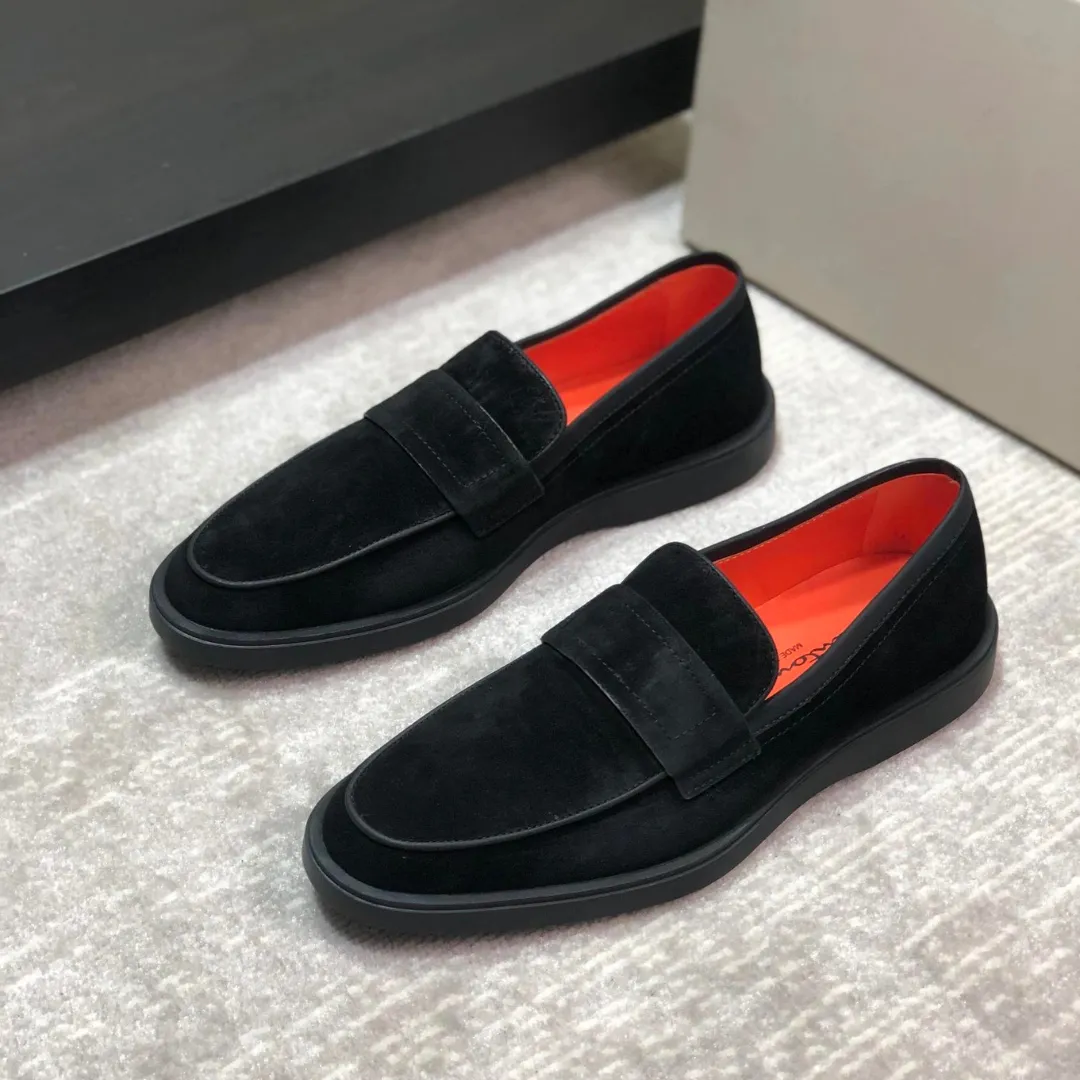Lorenzo Men's Casual Suede Loafers