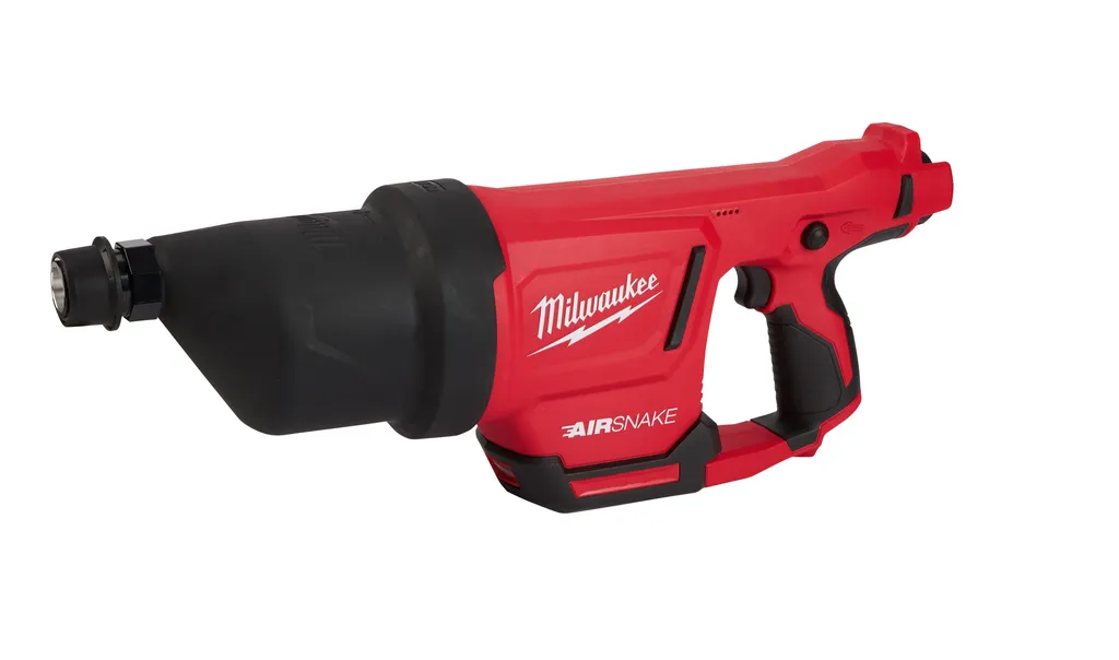 Milwaukee M12 Airsnake Drain Cleaning Air Gun Kit-B