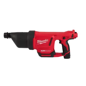 Milwaukee M12 Airsnake Drain Cleaning Air Gun Kit-B