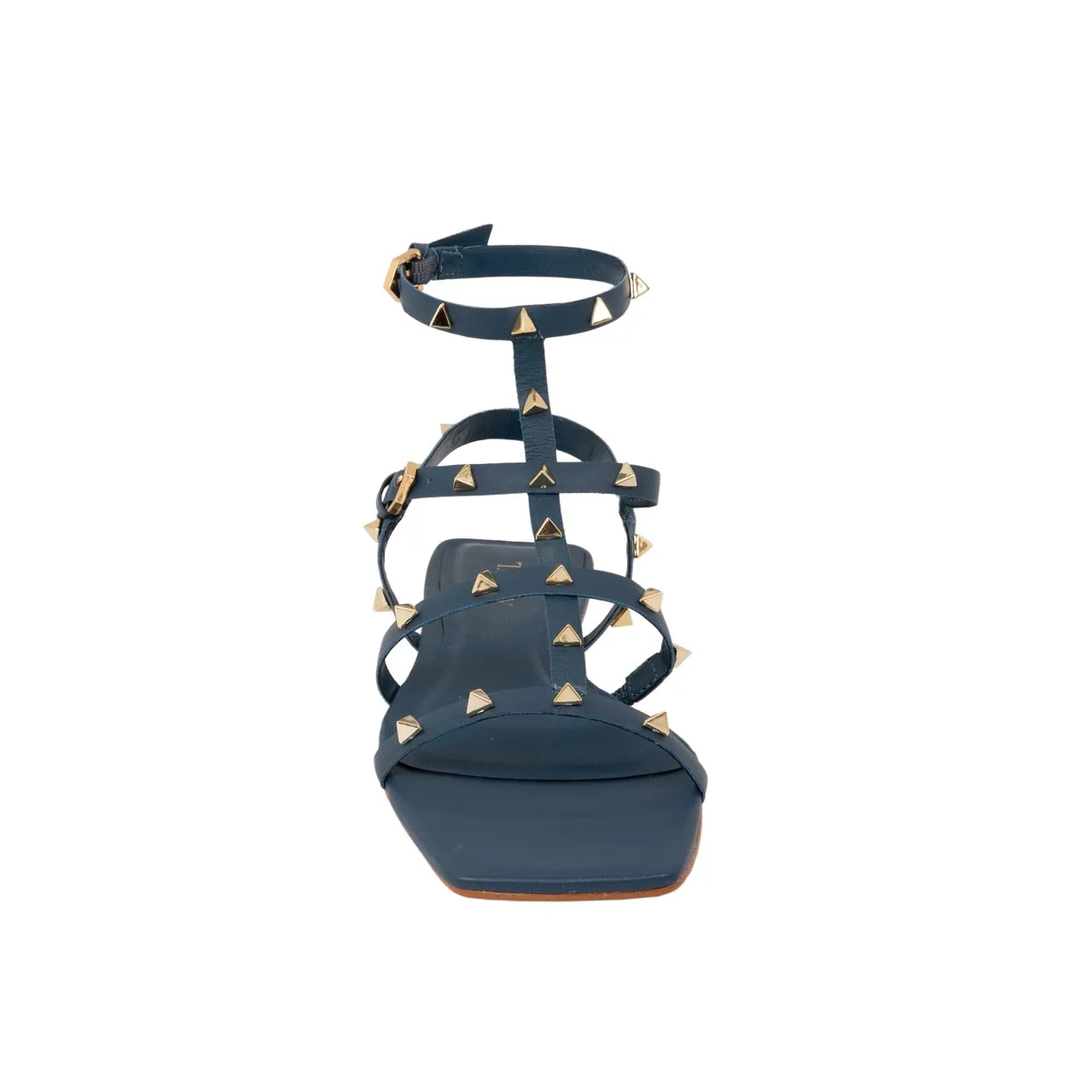 Nerea Flat Sandals - Indigo