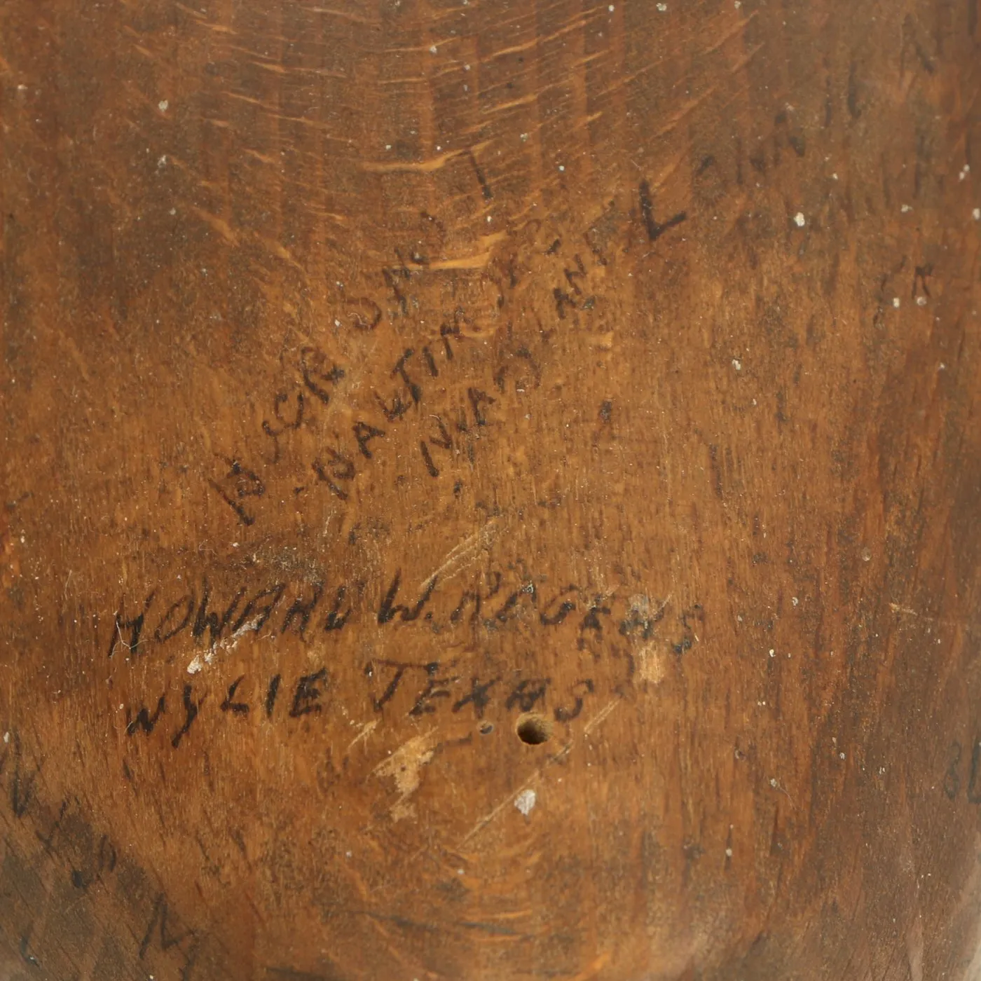 Original U.S. WWII American Soldier Signed Dutch Wood Clogs - USGI Bring Back