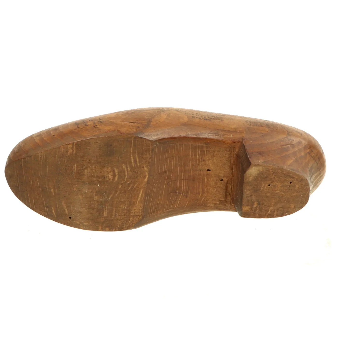 Original U.S. WWII American Soldier Signed Dutch Wood Clogs - USGI Bring Back