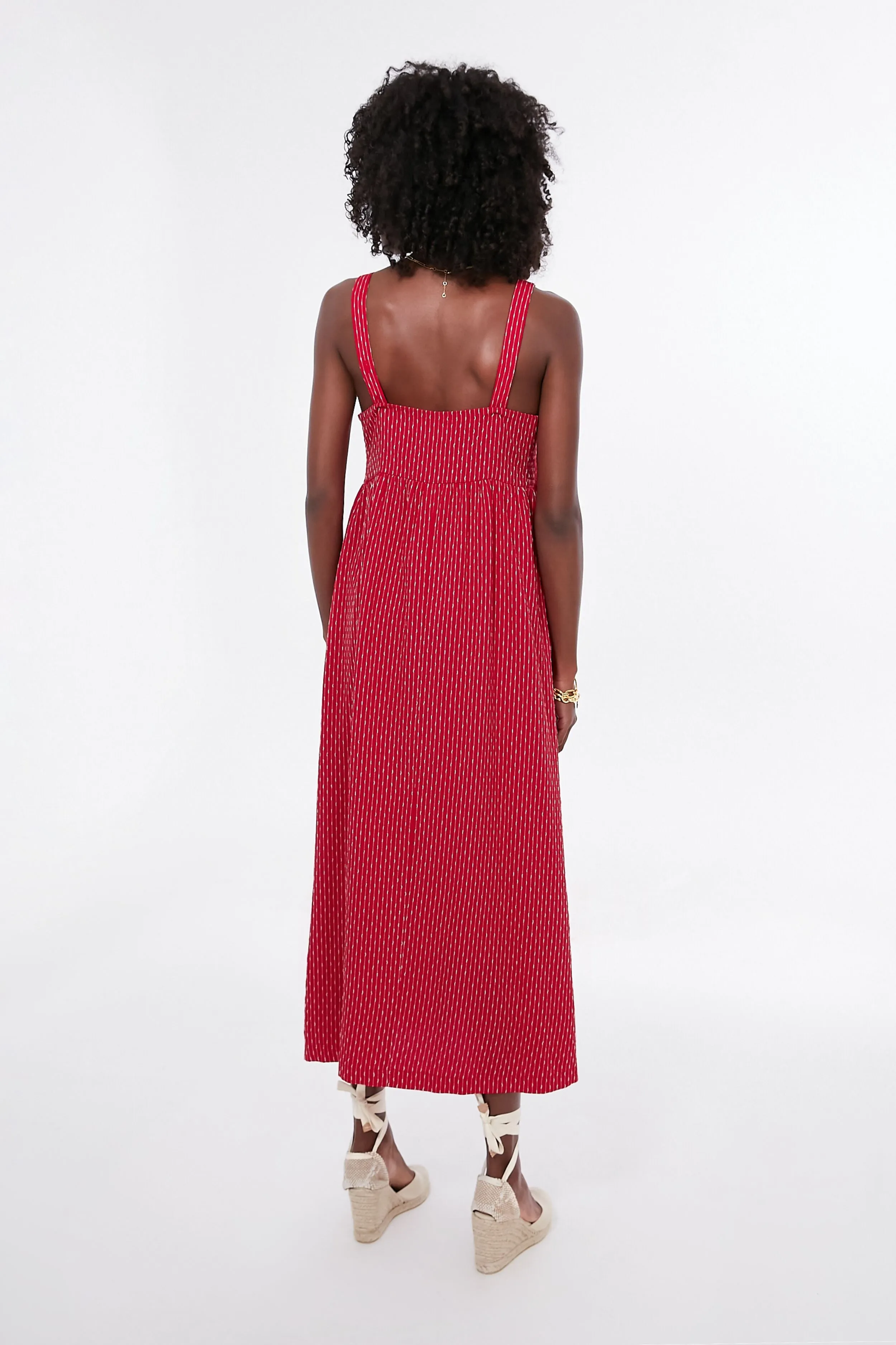 Red Geneva Maxi Dress