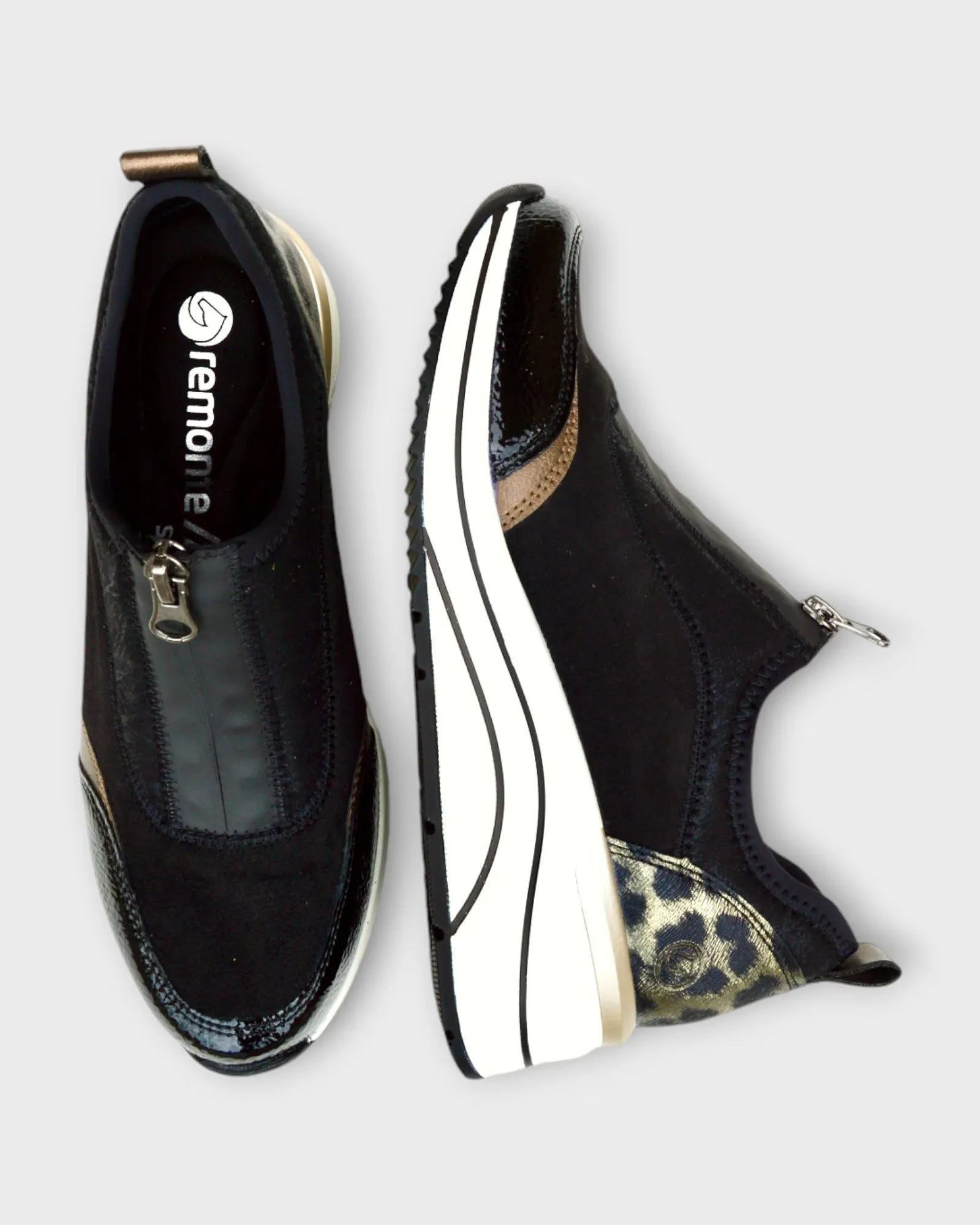 Advanced Remonte D0T08-02 Womens Fashion Footwear in Black