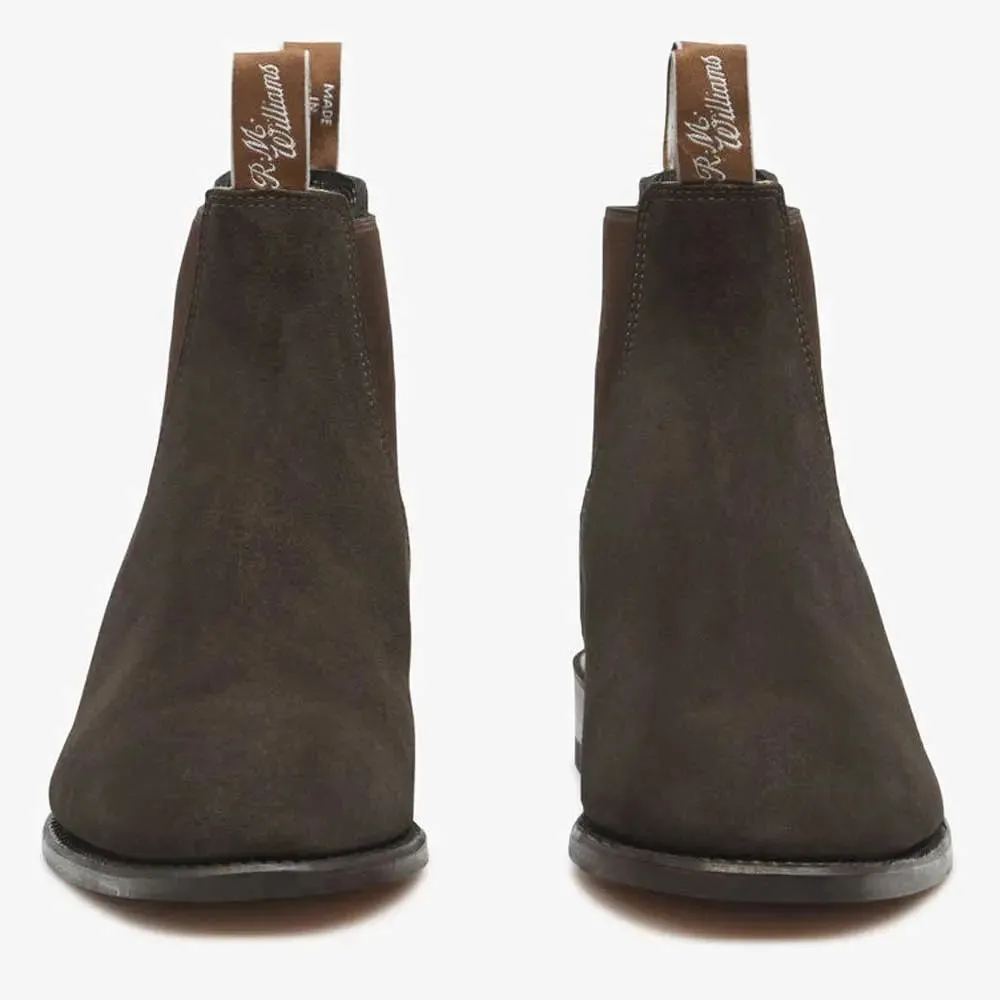 RM WILLIAMS Comfort Craftsman Boots - Men's - Chocolate Suede