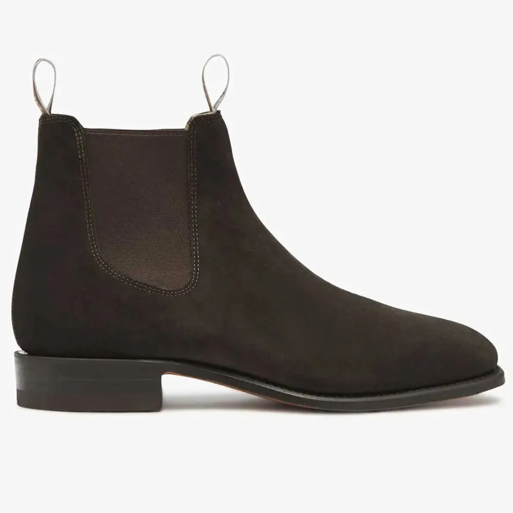 RM WILLIAMS Comfort Craftsman Boots - Men's - Chocolate Suede