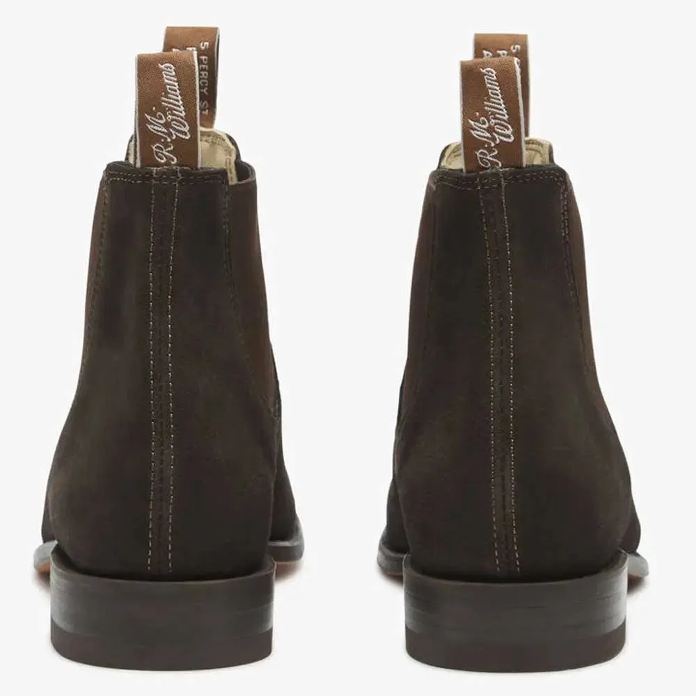 RM WILLIAMS Comfort Craftsman Boots - Men's - Chocolate Suede