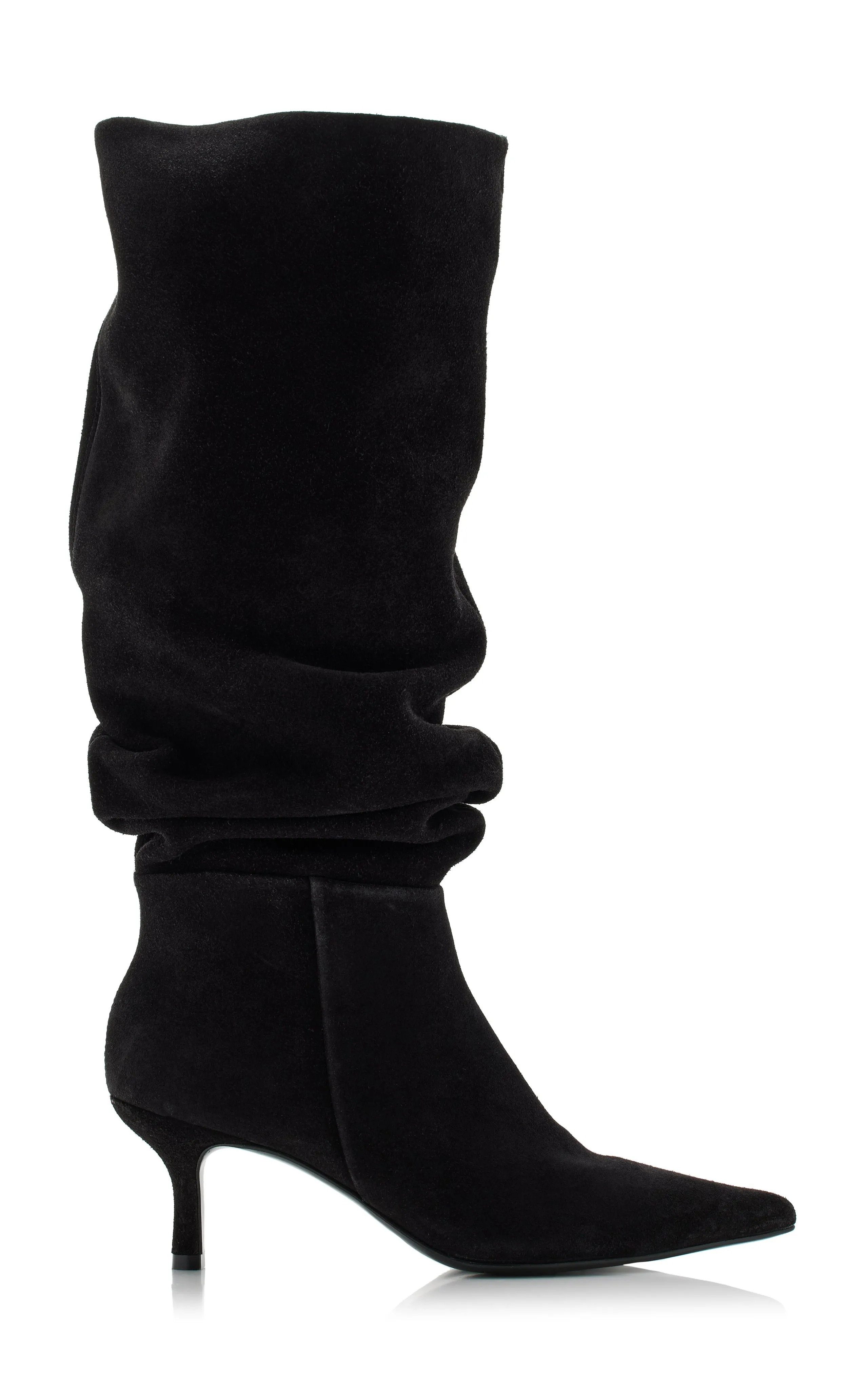 SIMKHAI - Jordi Suede Slouch Boot in Black