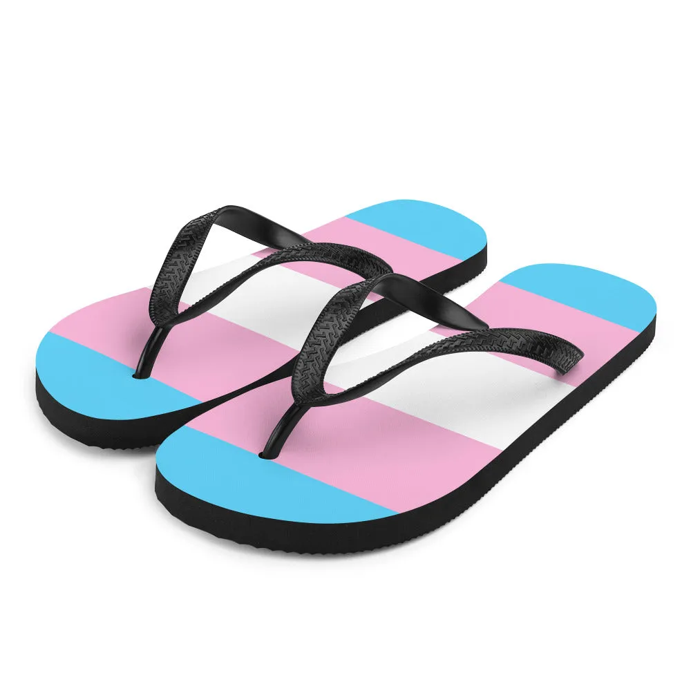 Trans Flag Flip-Flops
