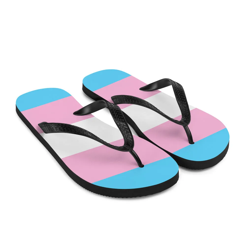 Trans Flag Flip-Flops
