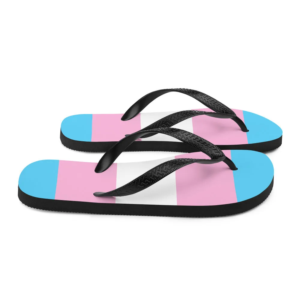 Trans Flag Flip-Flops