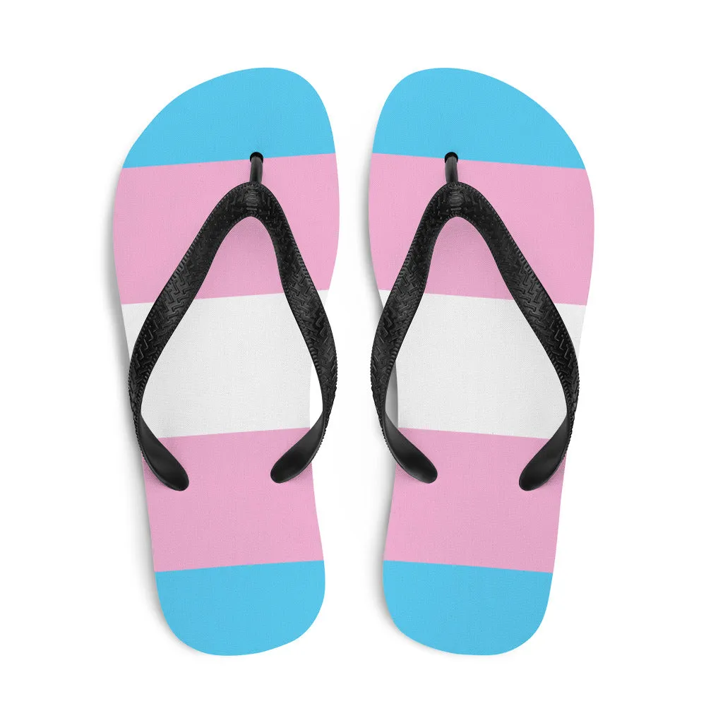 Trans Flag Flip-Flops