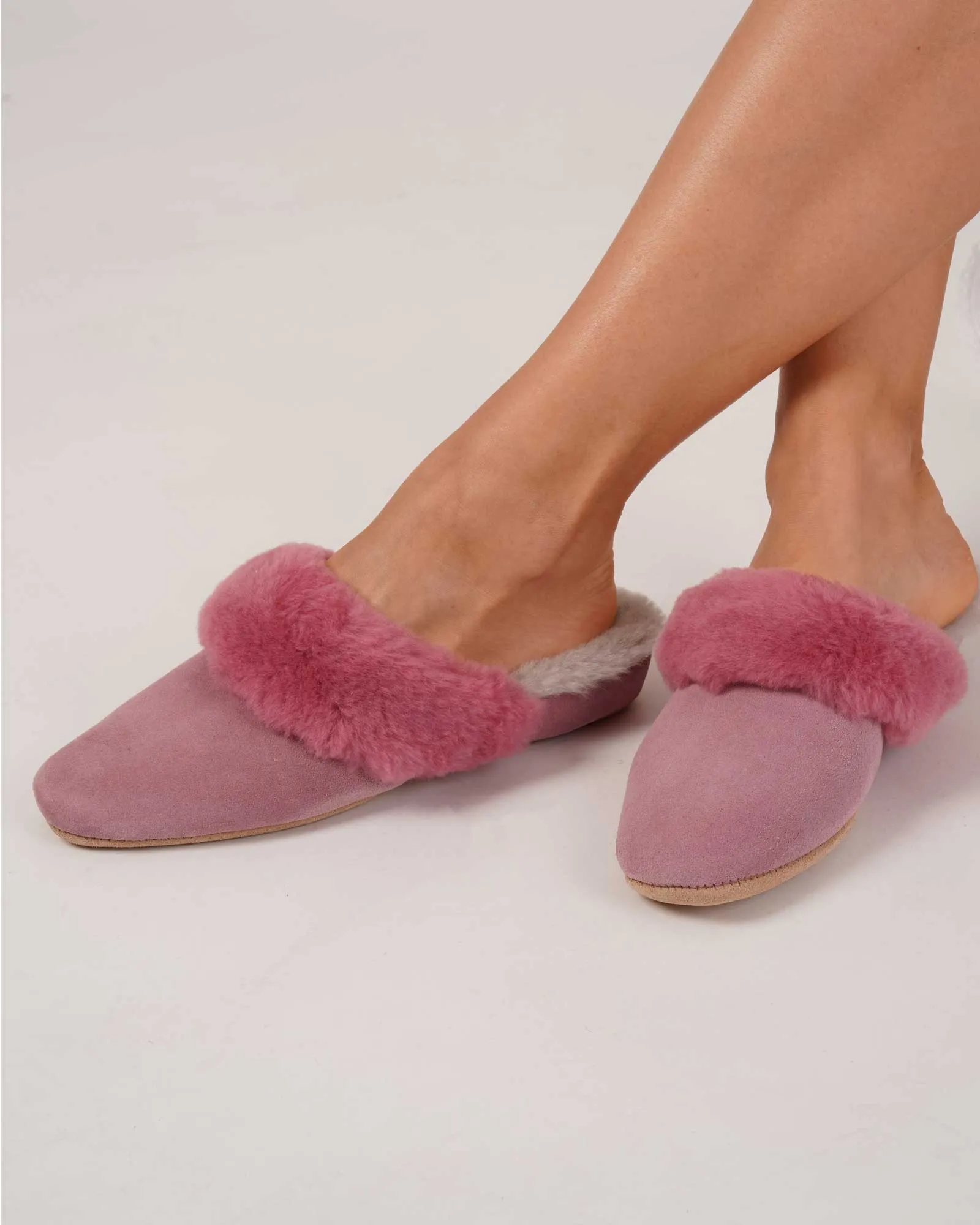Women's Liza Sheepskin Slippers - Pink